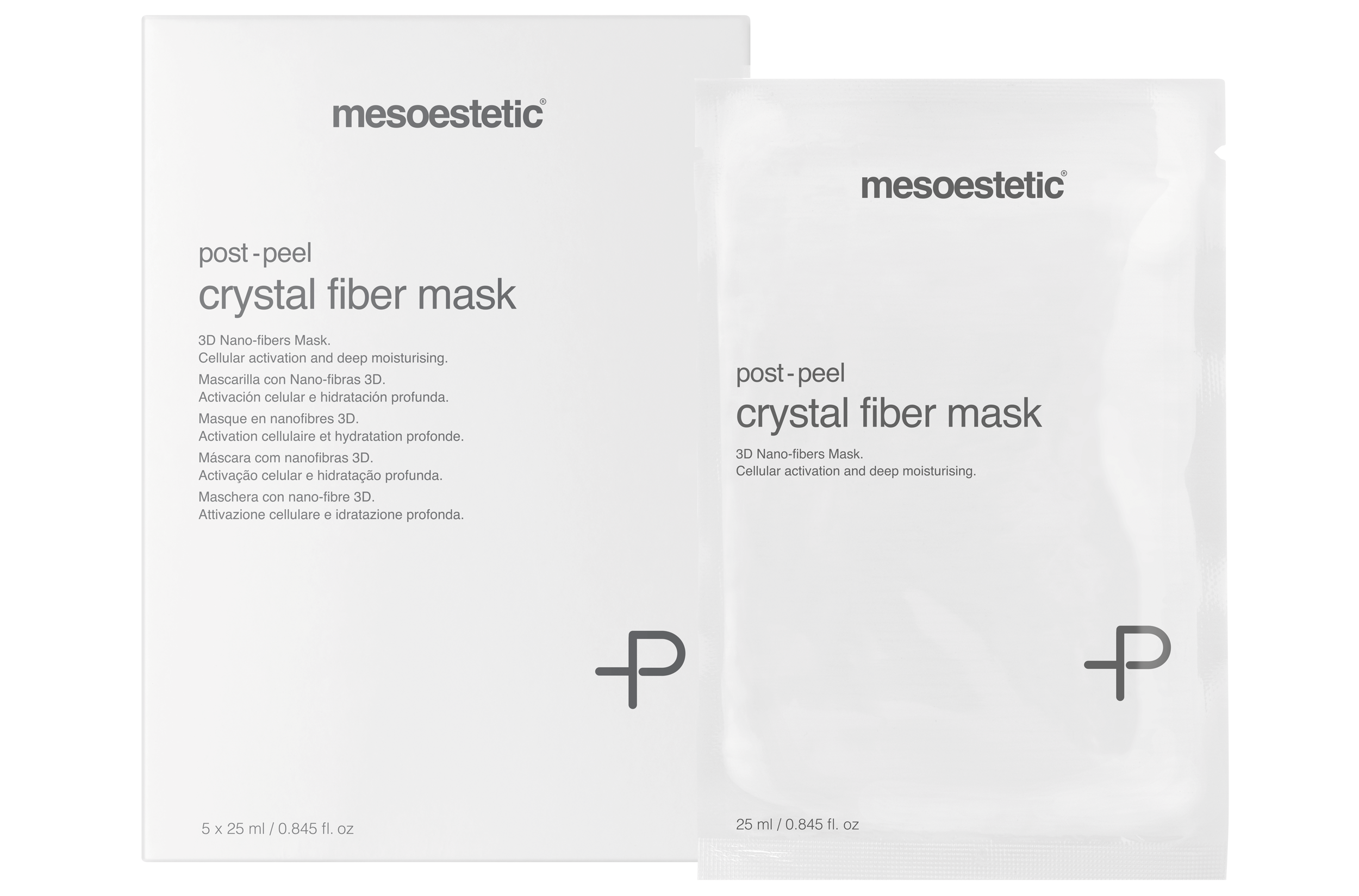 картинка post peel crystal fiber mask 25x5 от Официального представителя